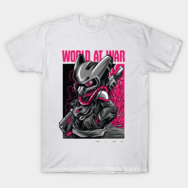 WORLD AT WAR T-Shirt by editor75